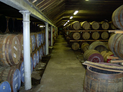 Lagerhaus der Glenmorangie Destillerie, 56kB