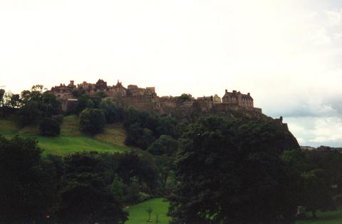 Ansicht Edinburgh Castle, 16kB